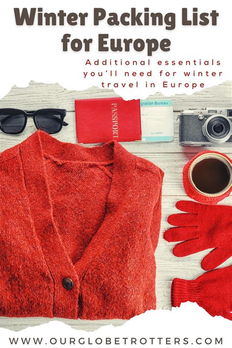 Essential Winter Packing List for Europe - Perfect For Families • Our Globetrotters