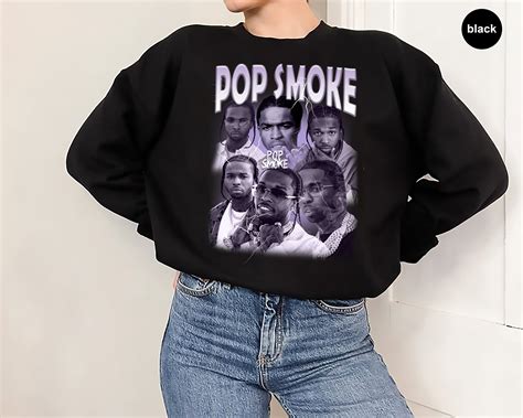 Pop Smoke Shirt Pop Smoke Merch Pop Smoke Sweatshirt Pop | Etsy