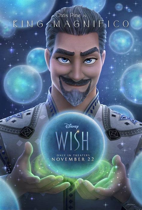 Asha and King Magnifico "Wish" Character Posters Released - LaughingPlace.com