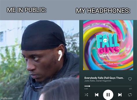 Me In Public My Headphones Meme - Bahia