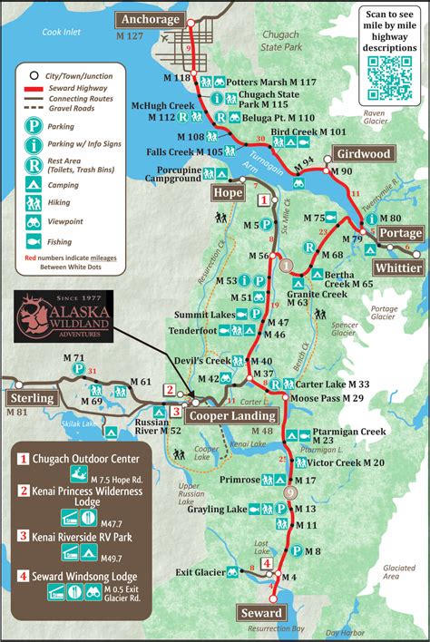 Alaska Maps of cities, towns and highways