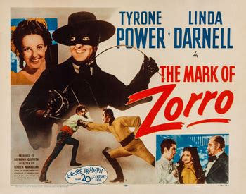 The Mark of Zorro (1940) (Film) - TV Tropes