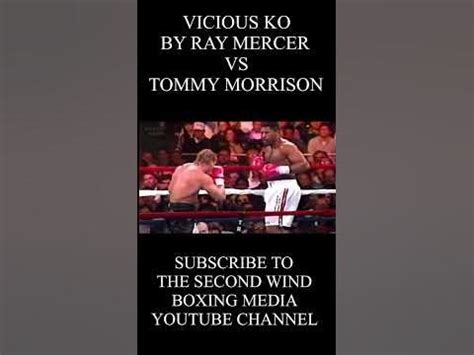 VICIOUS KO RAY MERCER VS TOMMY MORRISON #fight #knockouts #boxing #heavyweightboxing # ...