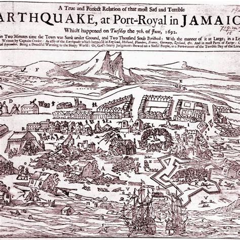 On this day in Jamaican history: Port Royal earthquake - Jamaicans and ...