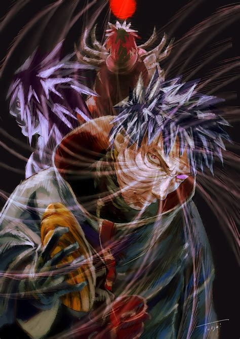 "Have a taste of the full power of Kamui!" Obito Uchiha | Naruto art ...