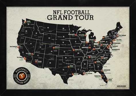 List Of Nfl Teams Stadiums Geojango Maps | SexiezPicz Web Porn