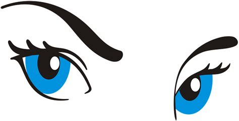 Blue Eyes Vector PNG Image - PNG All