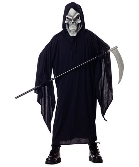 Grim Reaper Costume - Child Halloween Costume - Scary Halloween Costume ...