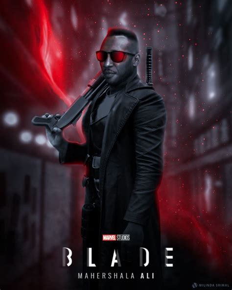 Blade Poster - #mcu #blade2023 - Mahershala Ali Blade Latest Hollywood Action Movies, Best ...