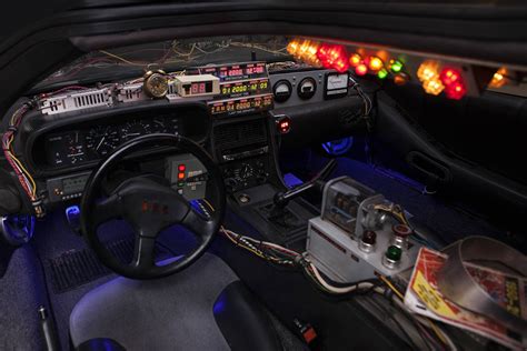 Back To The Future Delorean Interior Delorean Machine Interior Consequently Underneath Believe ...