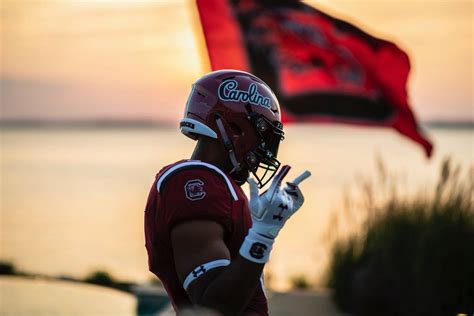 Gamecocks unveil new Carolina script helmets - Garnet And Black Attack