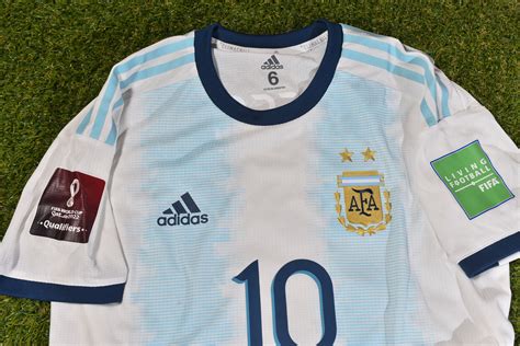 ARGENTINA NATIONAL TEAM MATCH WORN SHIRT vs BOLIVIA WORLD CUP “QATAR 2022” QUALIFYING *MESSI ...