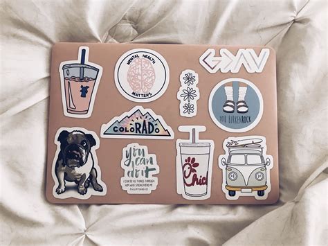 +29 Laptop Sticker Ideas Aesthetic 2022