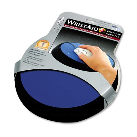 Wrist Aid Ergonomic Circular Mouse Pad by Allsop® ASP26226 ...