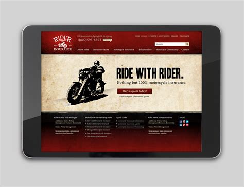 Rebrand and Corporate Identity Package for Rider Insurance