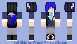 Female Ein (From Aphmau Phoenix Drop High) Minecraft Skin