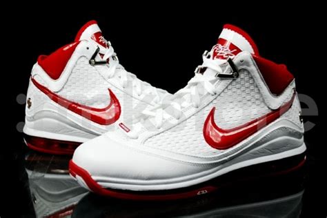 Nike Air Max LeBron VII NFW Woven White/Red Available Early | NIKE LEBRON - LeBron James Shoes