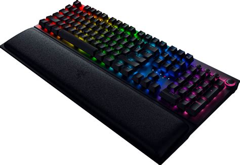 Customer Reviews: Razer BlackWidow V3 Pro Full Size Wireless Mechanical Green Switch Gaming ...