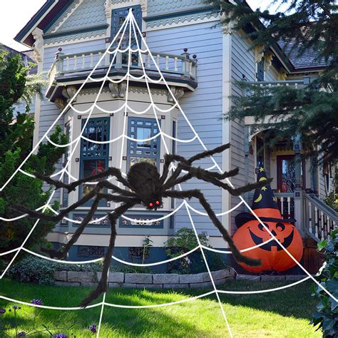 Giant Spider On Side Of House