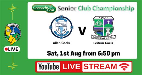 Leitrim GAA Live – Free Livestream of Allen Gaels v Leitrim Gaels – » Leitrim GAA – CLG Liatroma