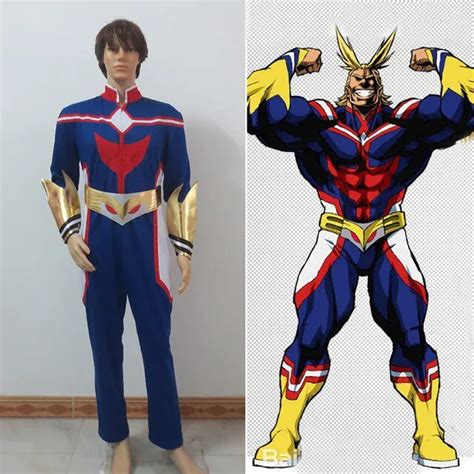 My Hero Academia All Might Cosplay Costume AllMight Cosplay Costume Custom Made -in Anime ...