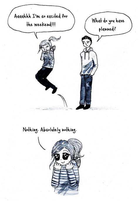 29 Introvert Comics By Debbie That Only People With Social Anxiety Will Understand | Bored Panda