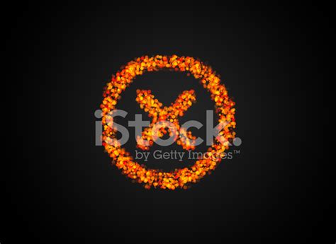 Red Reject Icon Stock Photo | Royalty-Free | FreeImages