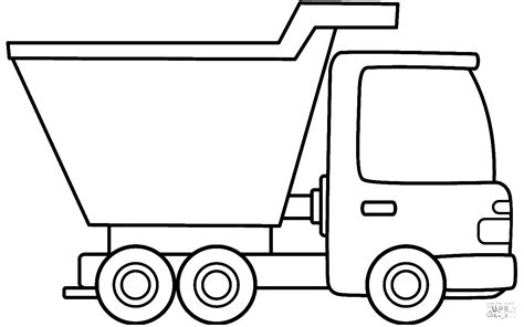 28 Dump Truck Coloring Pages - ColoringPagesOnly.com