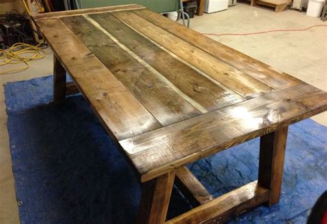 How to Build a Rustic and Bold Farm Table