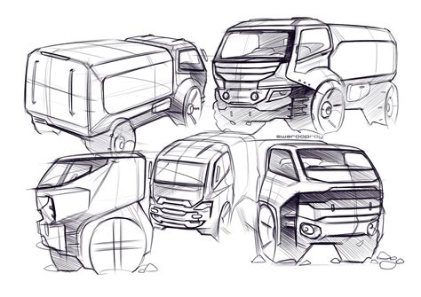 Aggregate 79+ truck design sketch latest - seven.edu.vn