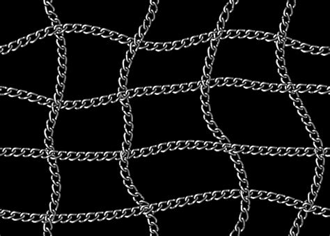 Seamless Metal Chain Pattern For Fashion And Wallpaper Designs Stock Illustration - Download ...