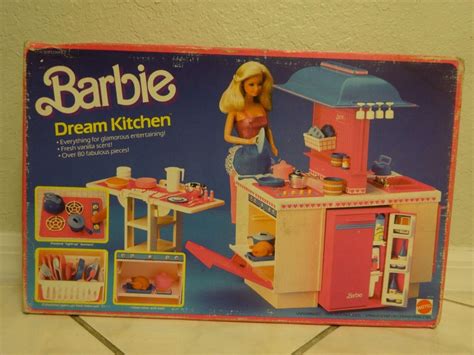 RARE 1984 Barbie Dream Kitchen Set, by Mattel, Brand NEW! | #1821377615