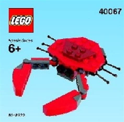 LEGO 40067 Crab Instructions, Promotional - Monthly Mini Model Build