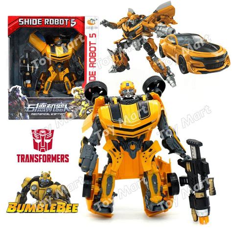 TRANSFORMER BUMBLEBEE ROBOT ASSEMBLE CHARACTER TOY 8.2 INCH ACTION ...