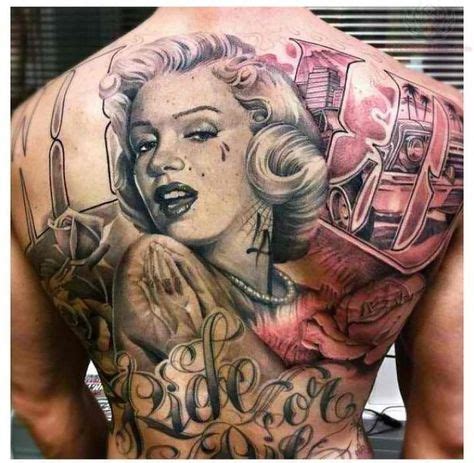 Marilyn Monroe Sugar Skull Tattoo Designs