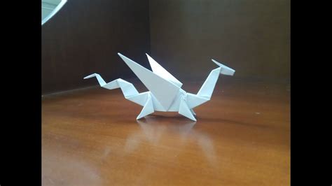 Easy Origami Dragon With Wings