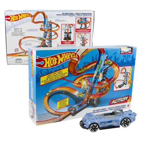 Wholesale Hot Wheels Sky Crash Tower Track Set