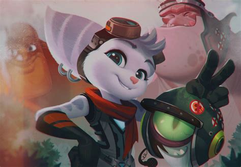 Rivet Ratchet And Clank Fan Art - Speaksity