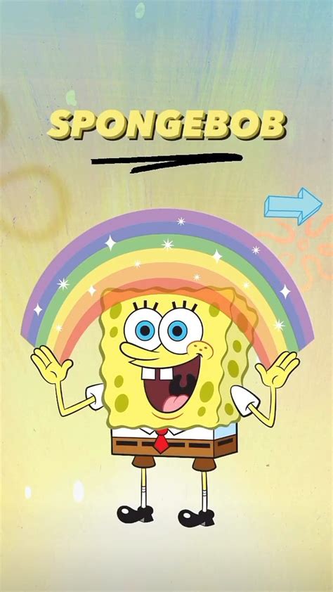 Imagination Spongebob Wallpaper