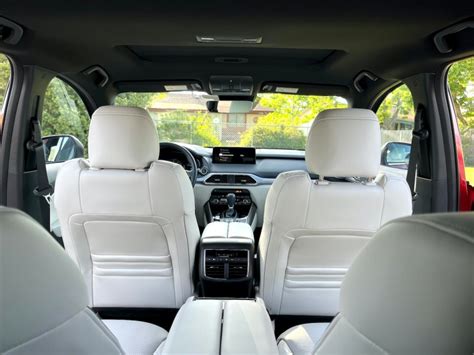 The 2022 Mazda CX-9's Parchment Interior Proves That White Is Right