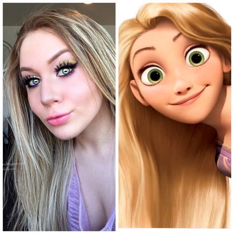 Tangled: Rapunzel Golden Cut Crease Makeup Tutorial