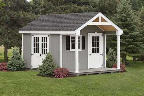 Garden Shed with Porch | Manor Garden Shed | Stoltzfus Structures