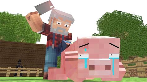 Youtube Minecraft Pig Life | Mineraft Things