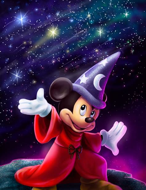 Sorcerer's Apprentice Mickey - Disney Fan Art (38450899) - Fanpop - Page 3