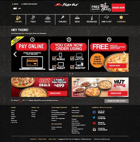 Pizza Hut sets new standard in online food delivery