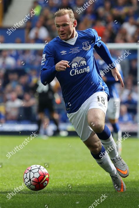 Wayne Rooney Plays Everton Testimonial Match Editorial Stock Photo - Stock Image | Shutterstock