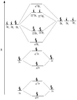 Use molecular orbital theory to determine whether F2 2+ is paramagnetic ...