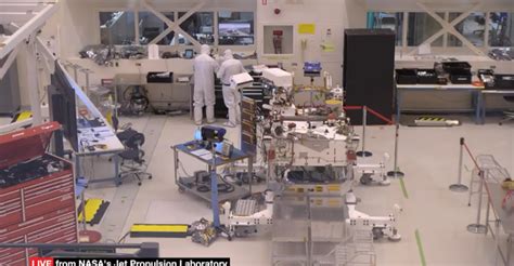 You Can Use a Live Webcam to Watch NASA Build the Mars 2020 Rover ...