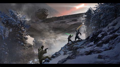 Beautiful Unused Star Wars: The Force Awakens Concept Art