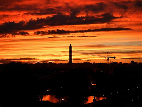 Free photo: sunset sky - Blue, Building, Clouds - Free Download - Jooinn